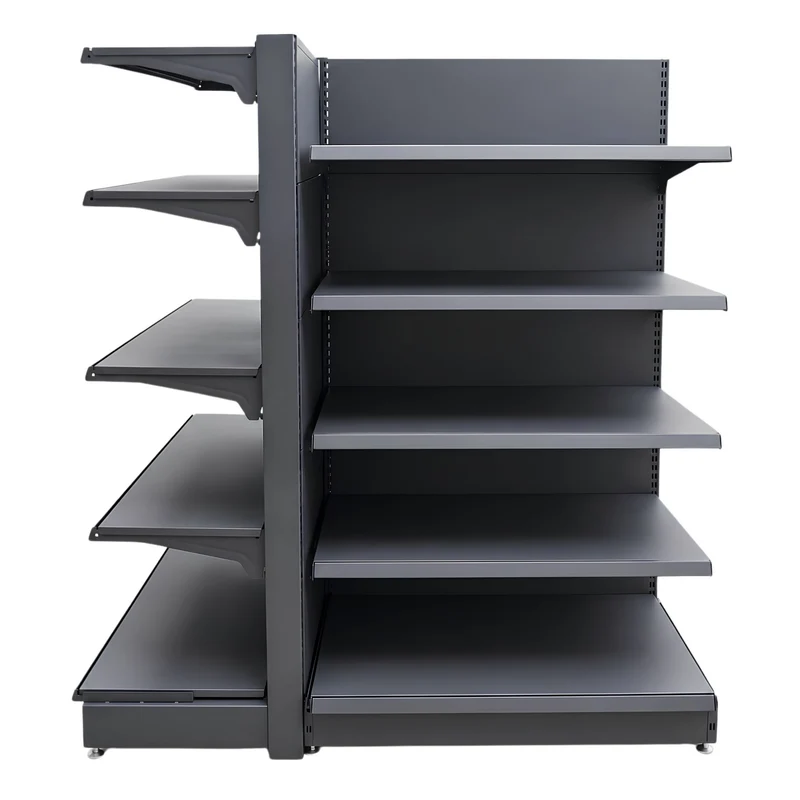 InhandKraft® Kopfregal für Kiosk & Laden - Anthrazit