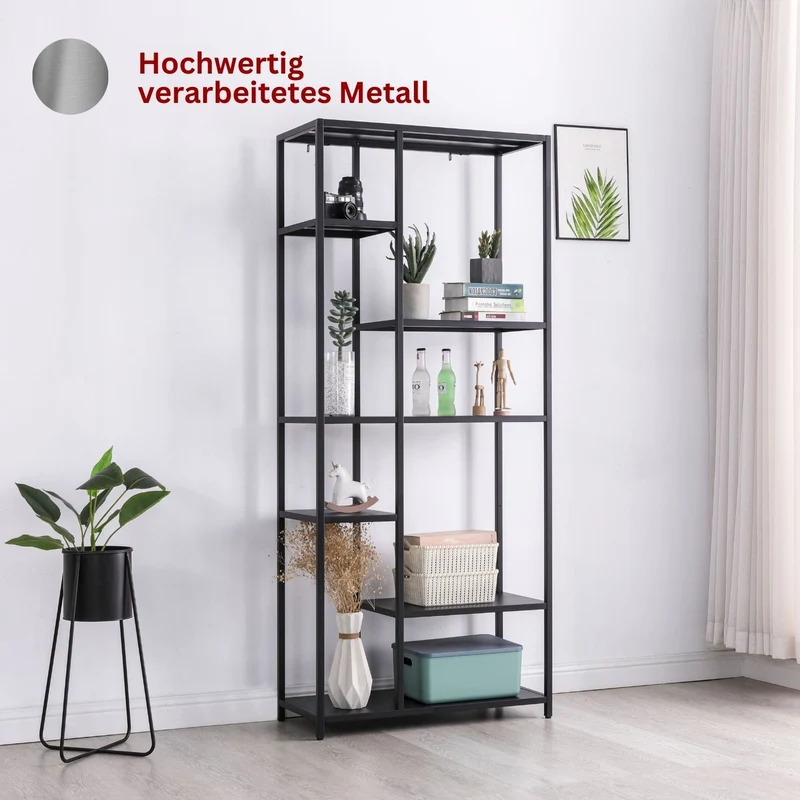 Coemo Regal Chicago XL aus Metall mit 6 Ablageflächen
