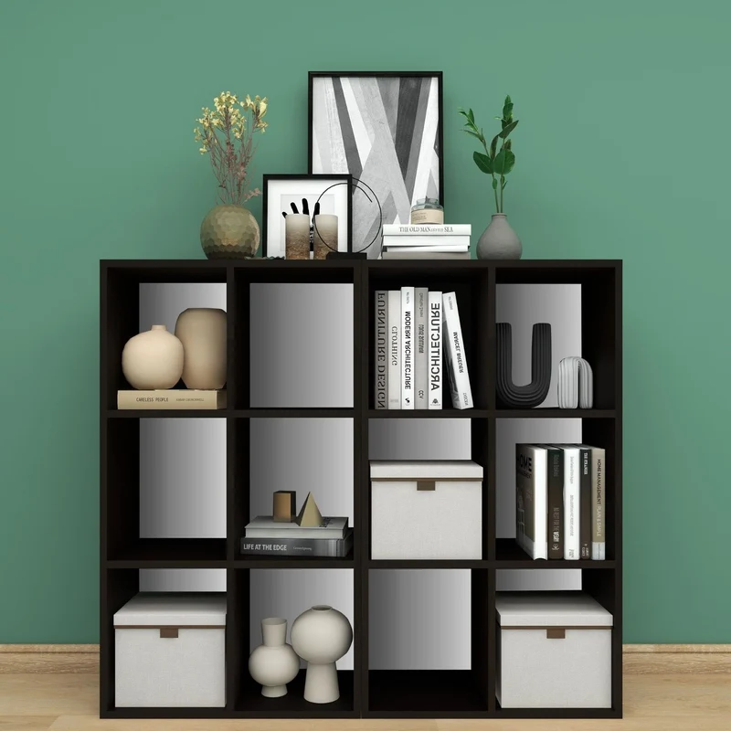 Coemo Aktenregal Delta-6 MDF Standregal 6 Fächer