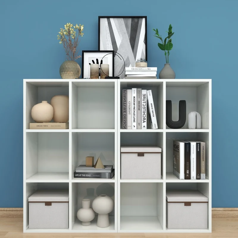 Coemo Aktenregal Delta-6 MDF Standregal 6 Fächer