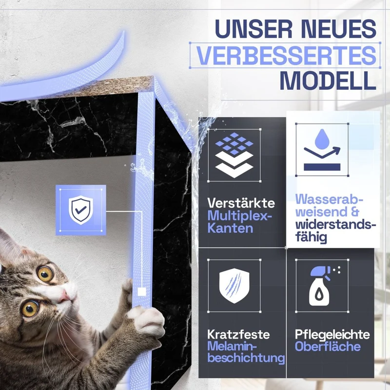 Wandregal Karo Schweberegal aus Holz