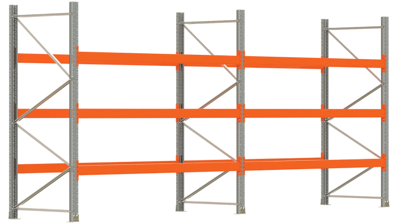 ARTUS Palettenregal-SET S 250x5.655x110 cm Fachlast 2.000 kg