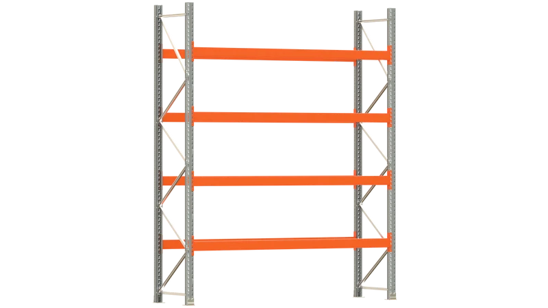 Palettenregal ARTUS Grundregal Breite 2.700 mm Fachlast 2.000 kg (4 Ebenen)