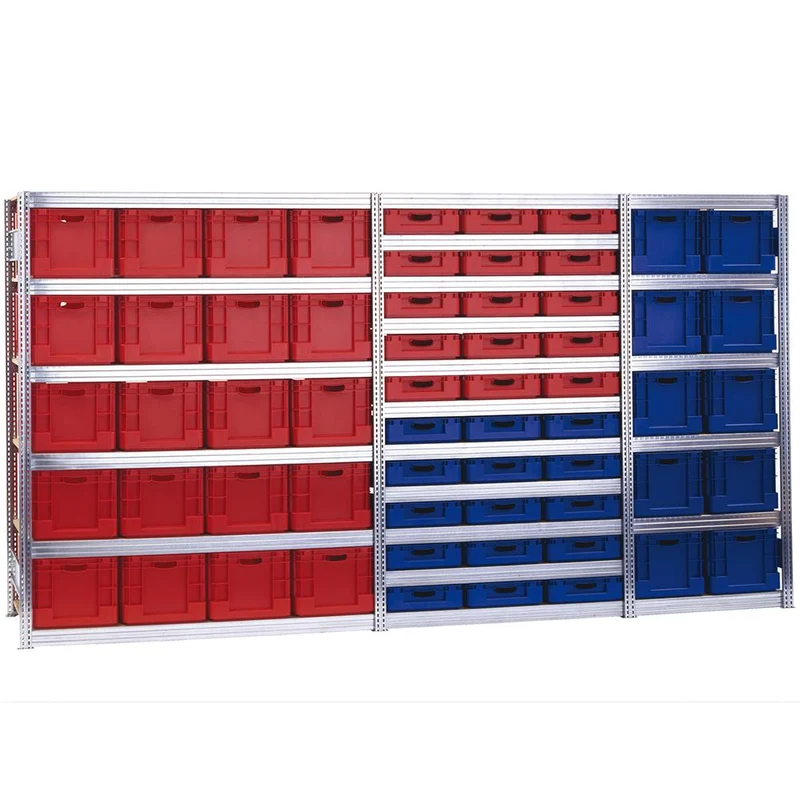 Eurokistenregal Anbauregal Fachlast 350 kg