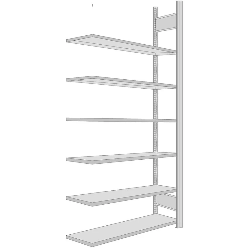 Ordnerregal Anbauregal für Standard-Ordner Fachlast 80 kg