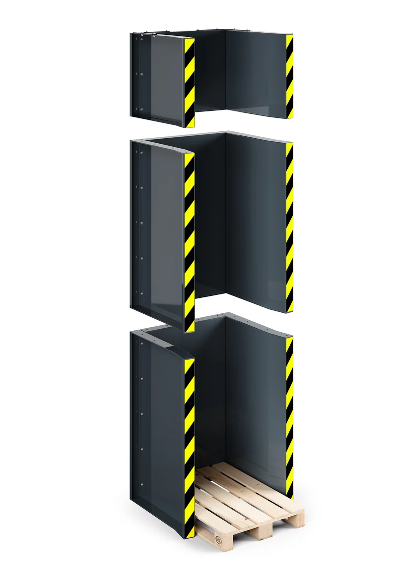 Paletten Spapelstation KENO BxTxH 1020x945x740 mm