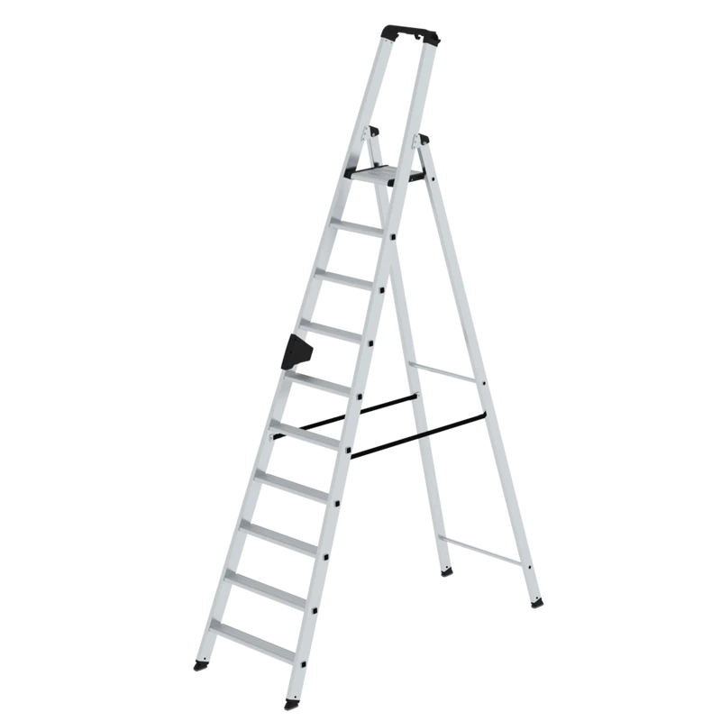 Stufen-Stehleiter mit safe-cap einseitig begehbar