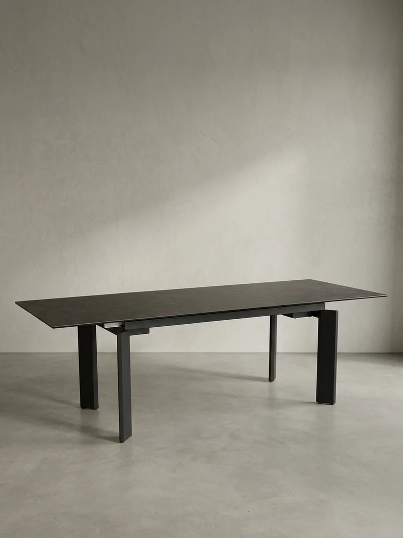Esstisch Ausziehbar Keramik Glas Marmoroptik 180-240