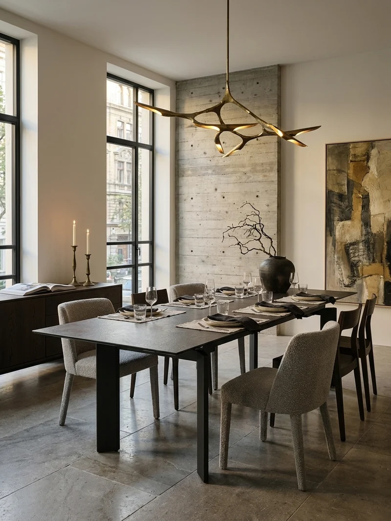 Esstisch Ausziehbar Keramik Glas Marmoroptik 180-240