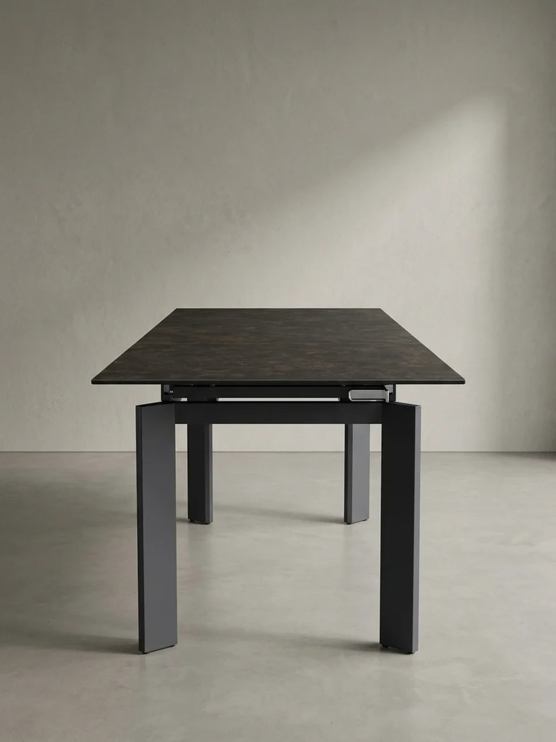 Esstisch Ausziehbar Keramik Glas Marmoroptik 180-240