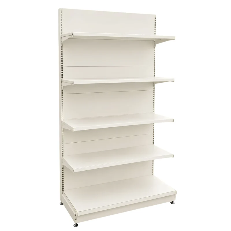 InhandKraft® Wandregal für Kiosk & Laden - Modul 120 cm - Cremeweiß