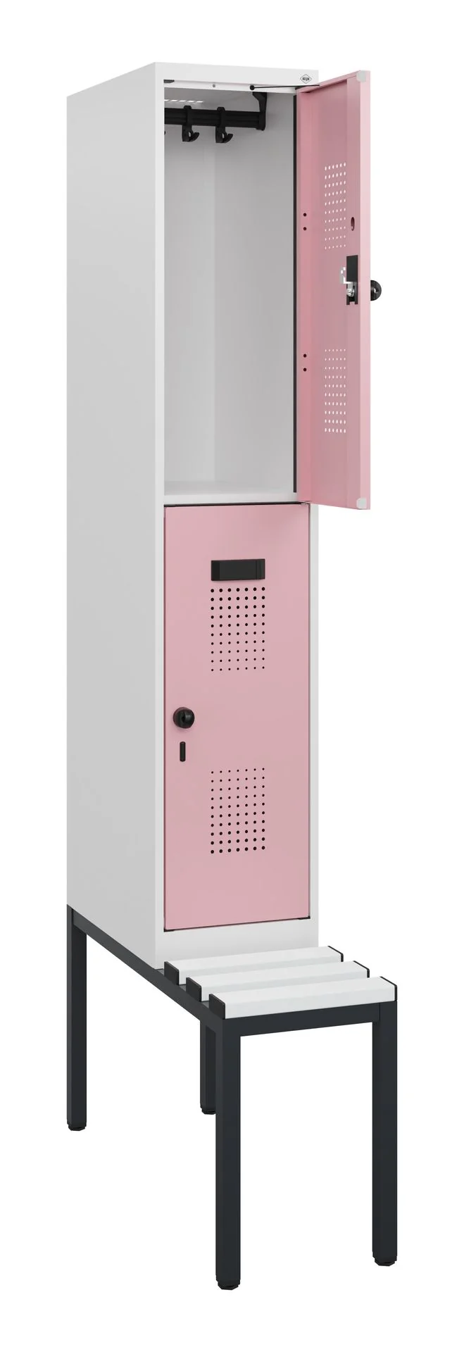 Doppelstock Spind EVOLO Plus aus Stahl