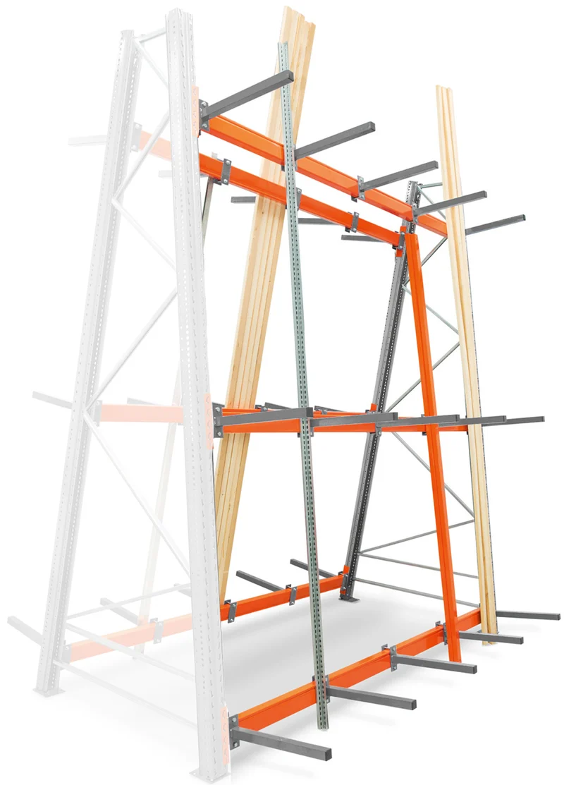 Profillagerregal Vertikalregal Anbauregal 350x270 cm Last 1.200 kg