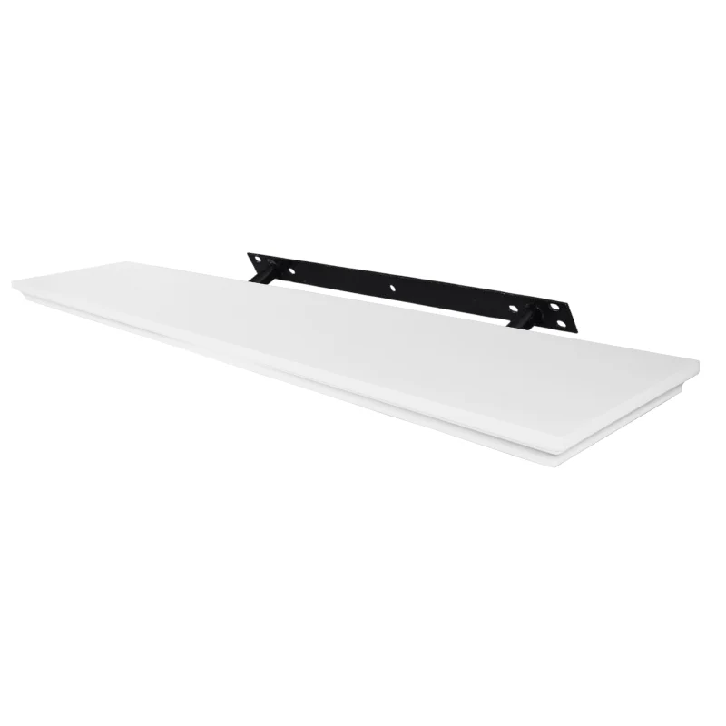 Verdecktes Bücherregal - Klassisch - 3er Pack - Weiß Matt - 80cm