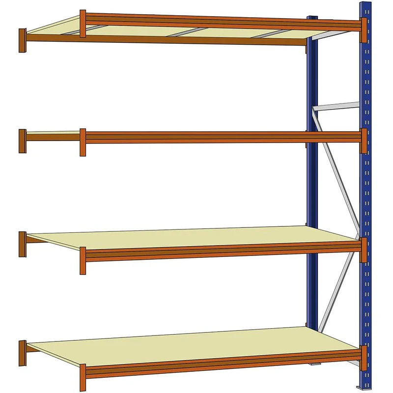 Weitspannregal zum erweitern mit Holzeinlage Fachlast 975 kg