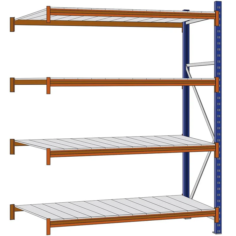 Weitspannregal zum erweitern mit Stahleinlage Fachlast 660 kg
