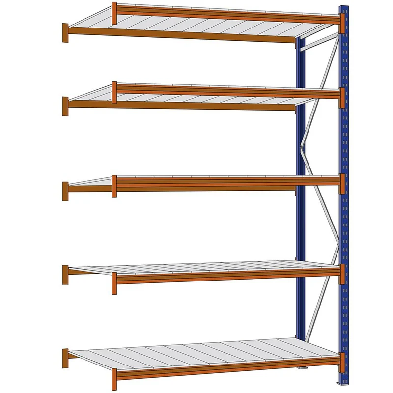 Weitspannregal zum erweitern mit Stahleinlage Fachlast 660 kg