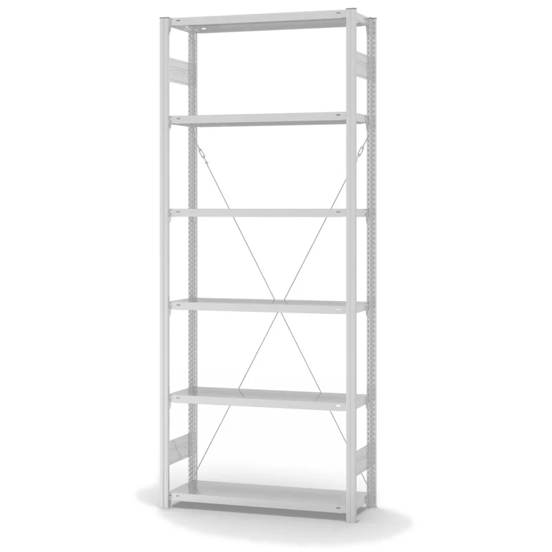 Antibakterielles Fachbodenregal Grundregal – hygienisch & belastbar 150 kg