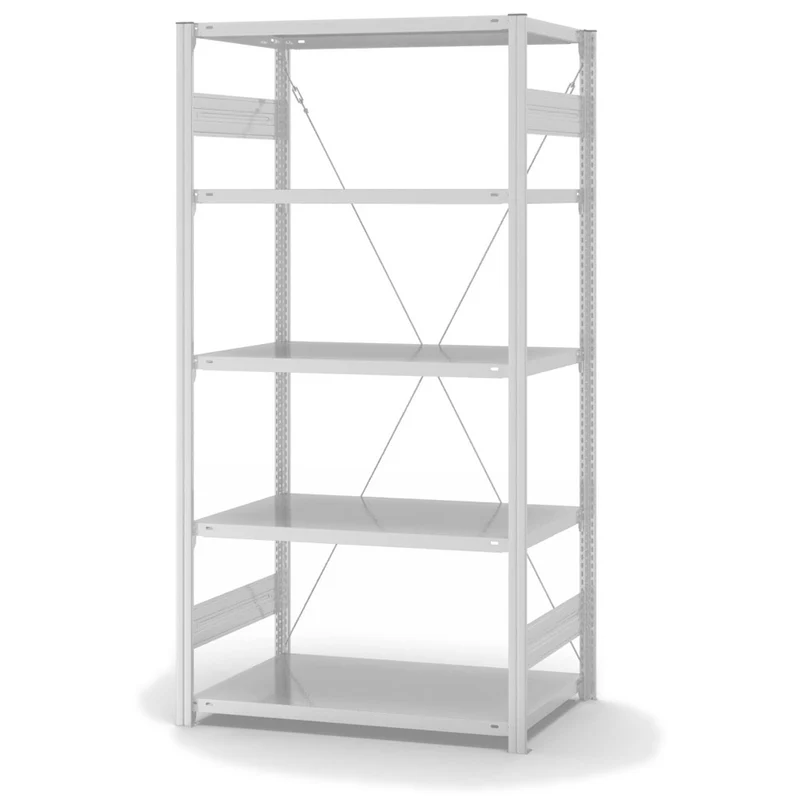 Antibakterielles Fachbodenregal Grundregal – hygienisch & belastbar 150 kg