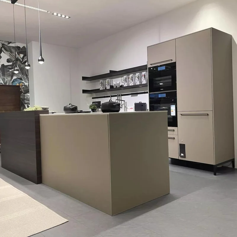 Küche Urban SC 45 Front SimiLaque Muskat Beige Grau