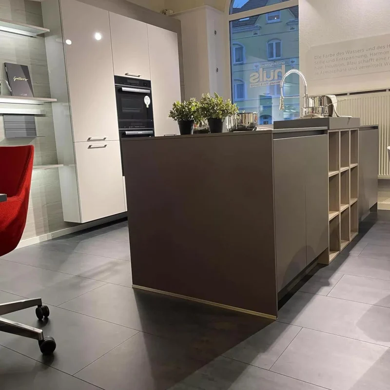 Küche Urban SC 45 Front SimiLaque Muskat Beige Grau