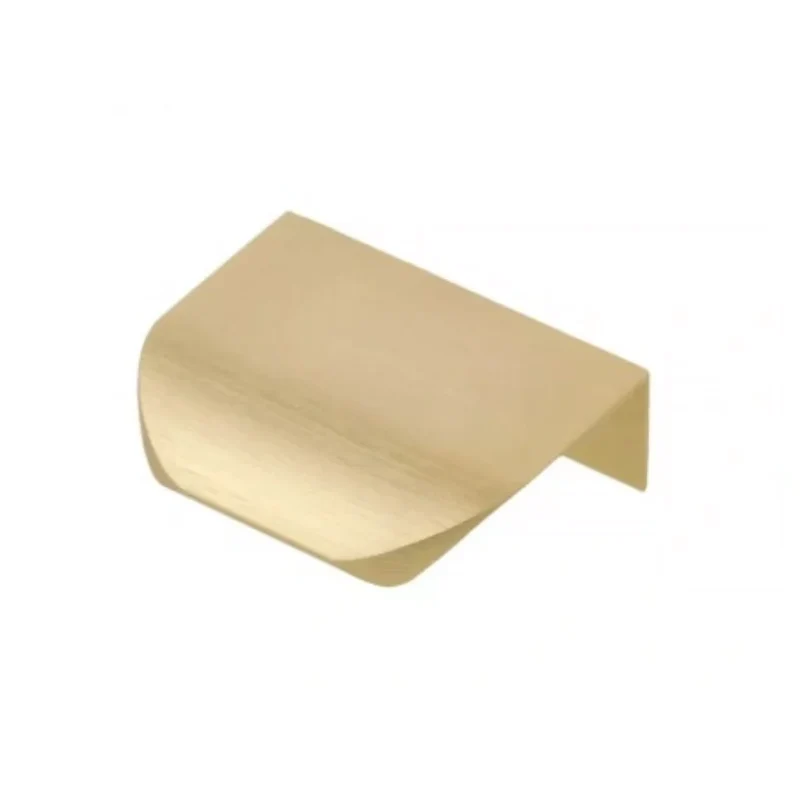 Griffleiste Kantengriff Rund 32mm (52mm Gesamtlänge) - Gold