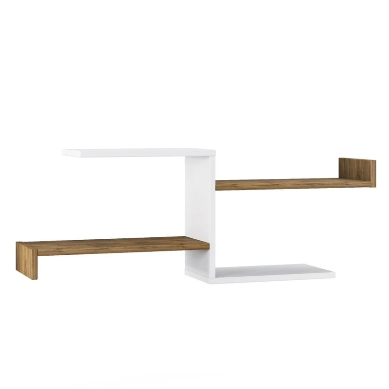 Mein-Regal Wandregal DEROSSO aus Holz MDF, bis zu 4 Fächer