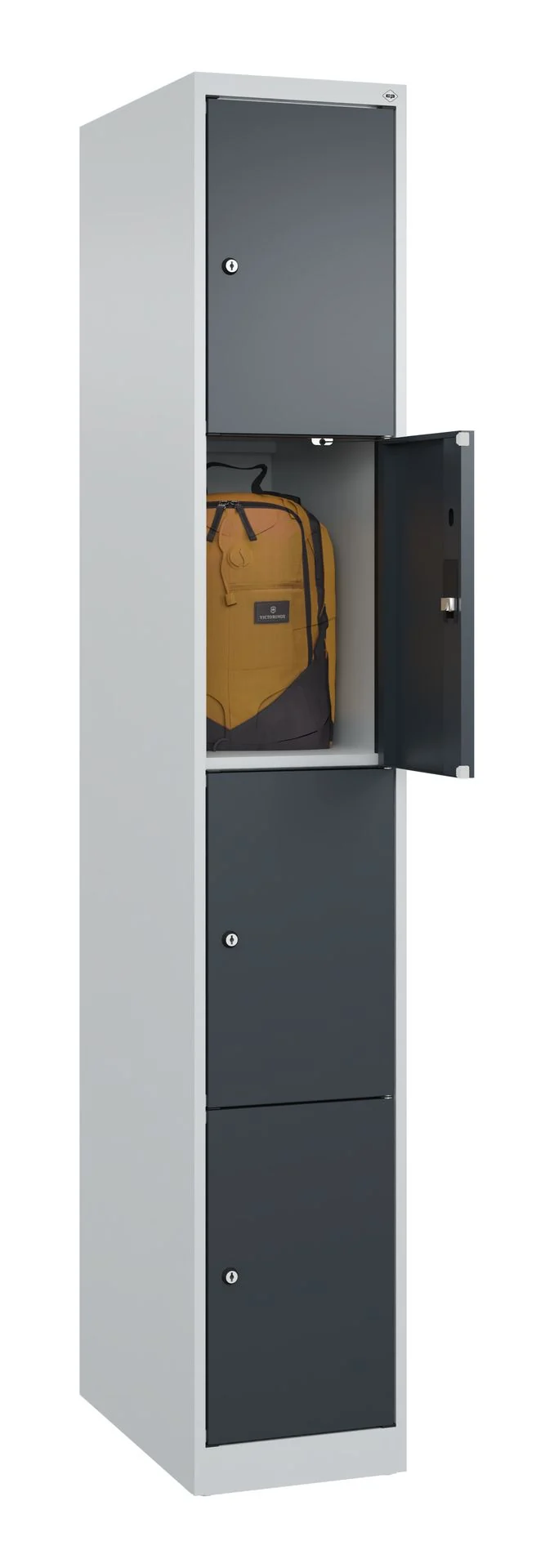 Schließfachschrank Evolo Plus – Metall-Spind mit wählbaren Fächern & Farben