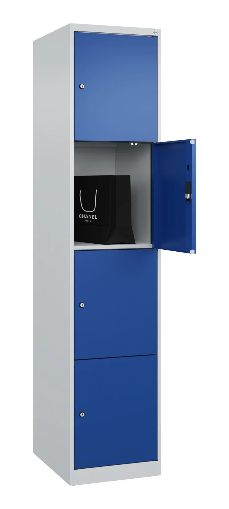 Schließfachschrank Evolo Plus – Metall-Spind mit wählbaren Fächern & Farben