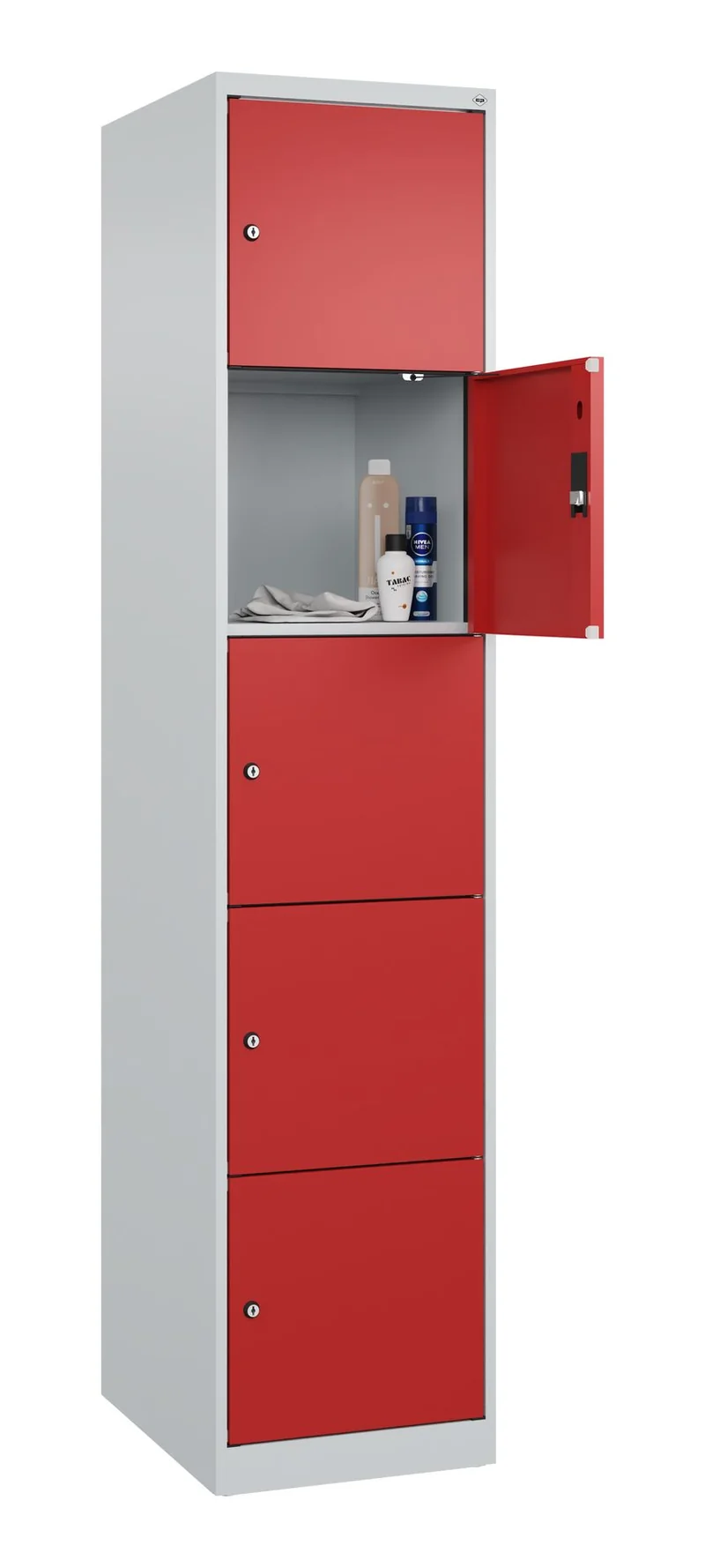 Schließfachschrank Evolo Plus – Metall-Spind mit wählbaren Fächern & Farben