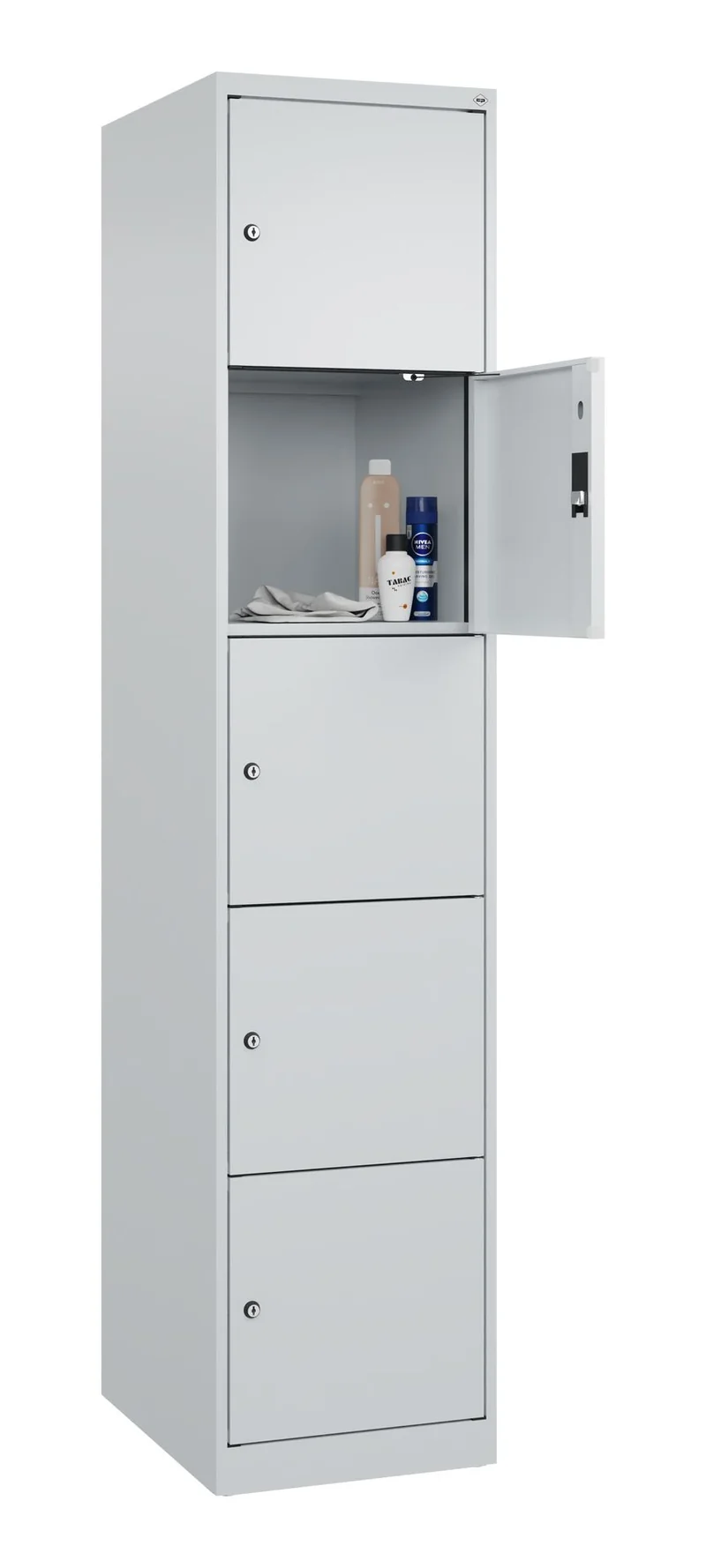 Schließfachschrank Evolo Plus – Metall-Spind mit wählbaren Fächern & Farben