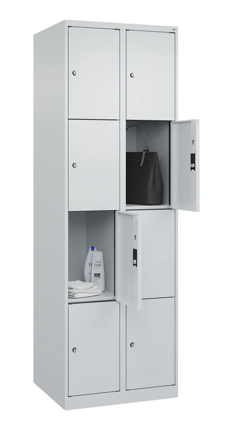 Schließfachschrank Evolo Plus – Metall-Spind mit wählbaren Fächern & Farben