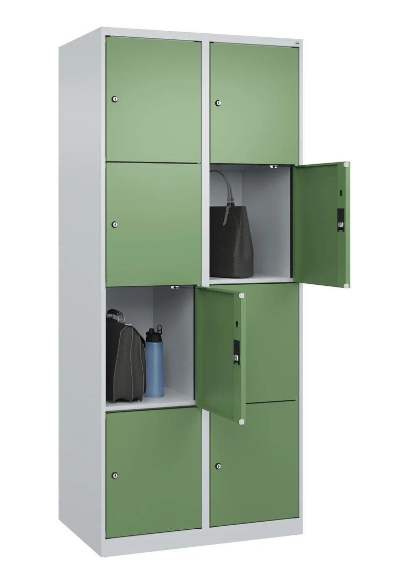 Schließfachschrank Evolo Plus – Metall-Spind mit wählbaren Fächern & Farben