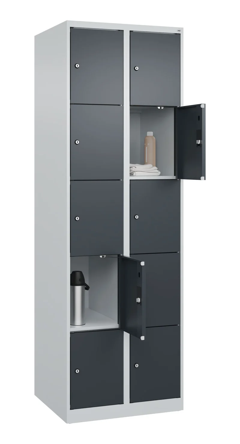 Schließfachschrank Evolo Plus – Metall-Spind mit wählbaren Fächern & Farben