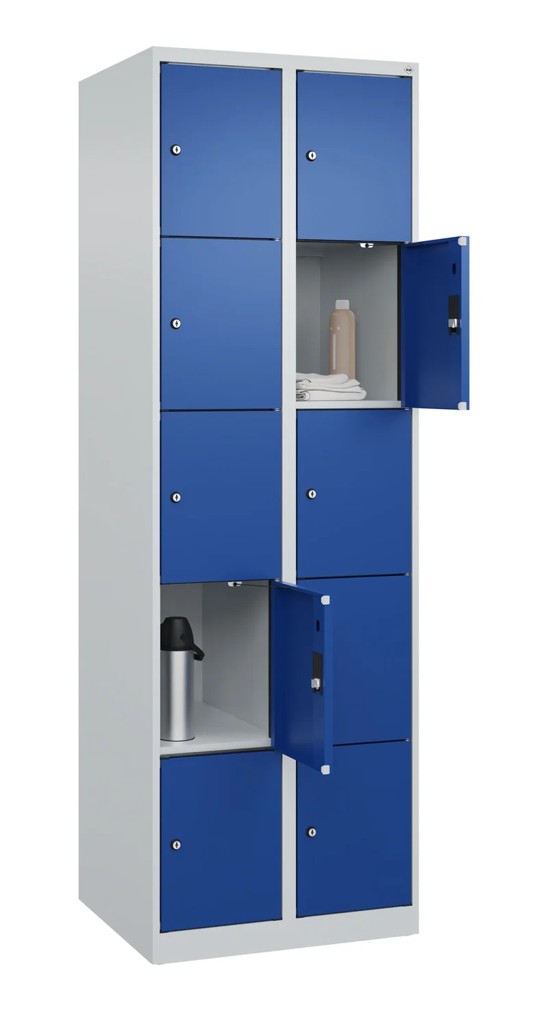 Schließfachschrank Evolo Plus – Metall-Spind mit wählbaren Fächern & Farben