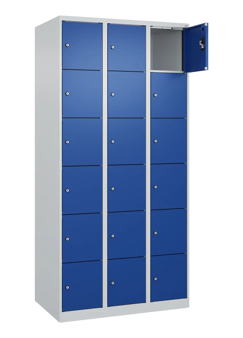 Schließfachschrank Evolo Plus – Metall-Spind mit wählbaren Fächern & Farben