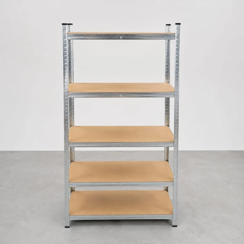 InhandKraft® Schwerlastregal mit MDF–Einlagen - 180x90x50 - 500 kg Gesamtlast