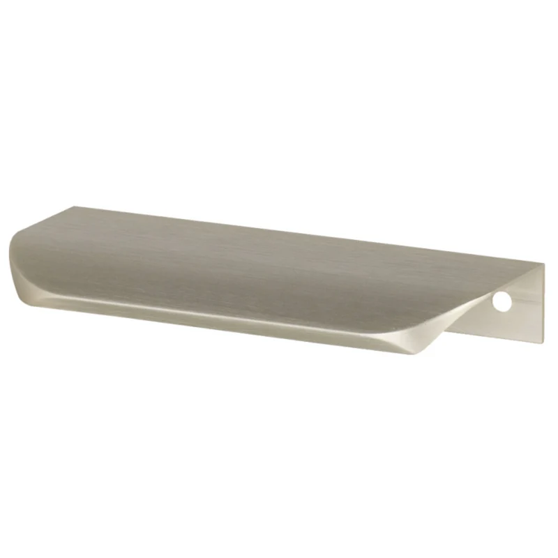 Griffleiste Kantengriff Rund 192mm (212mm Gesamtlänge) - Gebürsteter Edelstahl