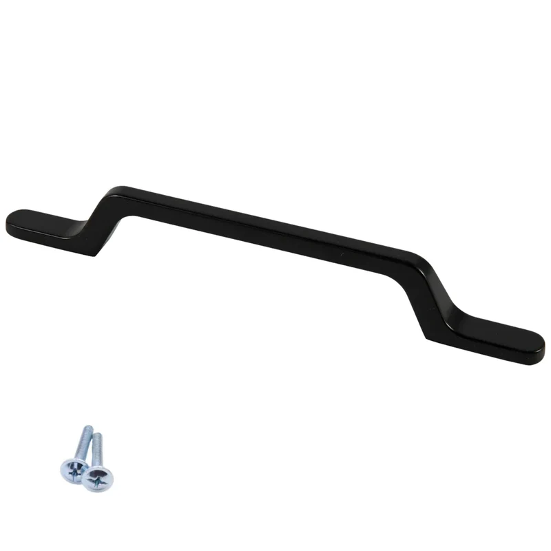 Möbelgriff 96mm U098 - Schwarz Matt
