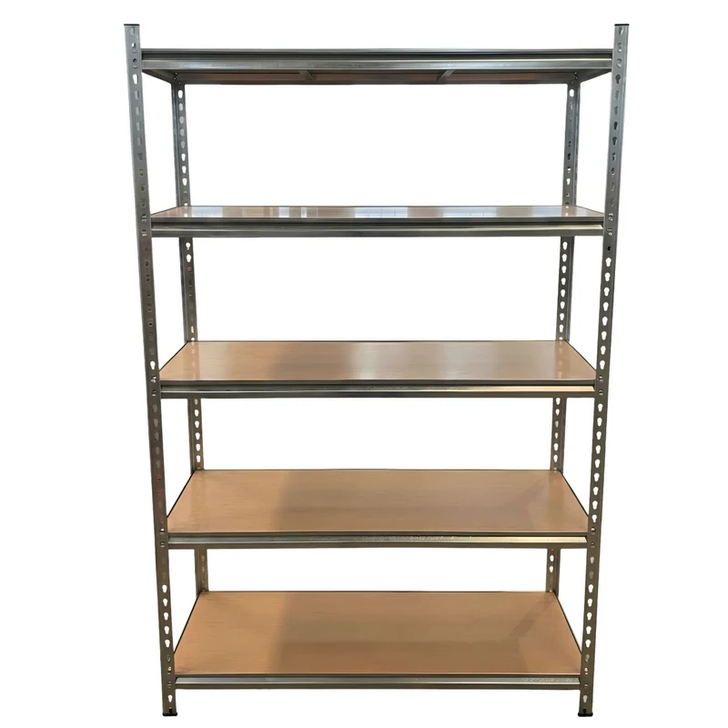 InhandKraft® Schwerlastregal mit MDF–Einlagen - 180x120x50 - 1000 kg Gesamtlast