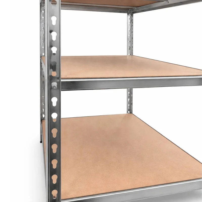 InhandKraft® Schwerlastregal mit MDF–Einlagen - 180x120x50 - 1000 kg Gesamtlast