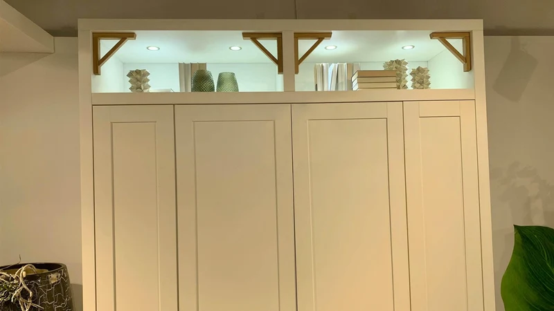 Küche Casa Lack Kristallweiß