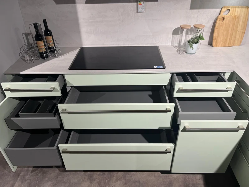 Einbauküche Bie Bella Grün
