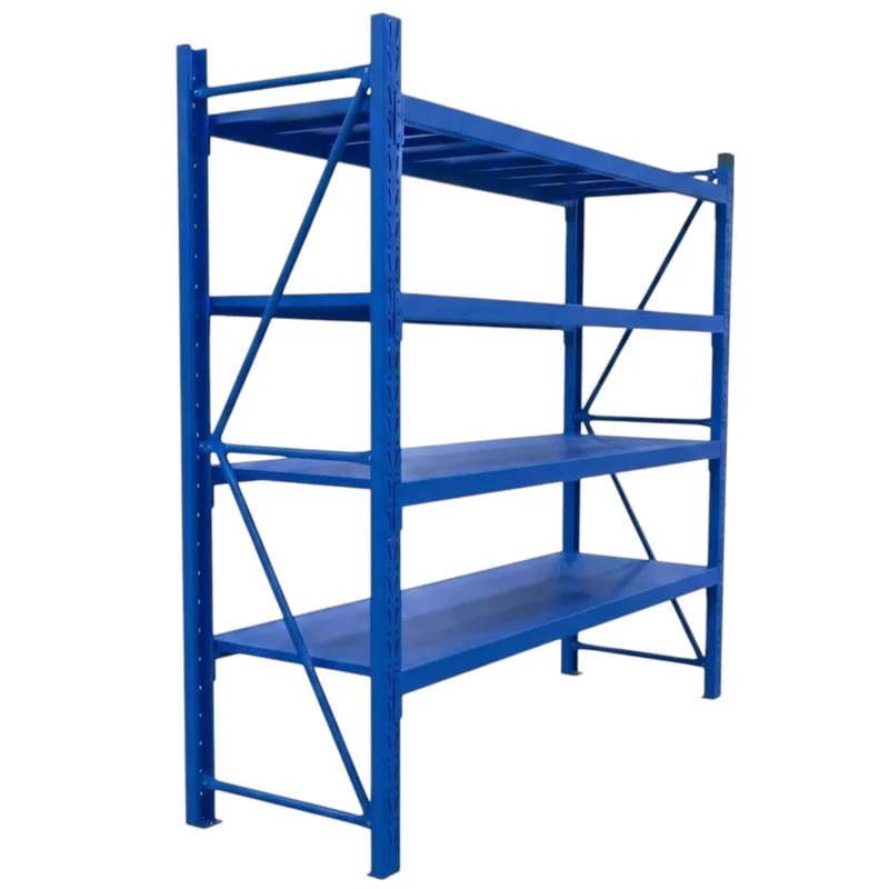 InhandKraft® Schwerlastregal – 200x200x50 - 500 kg Fachlast - Blau