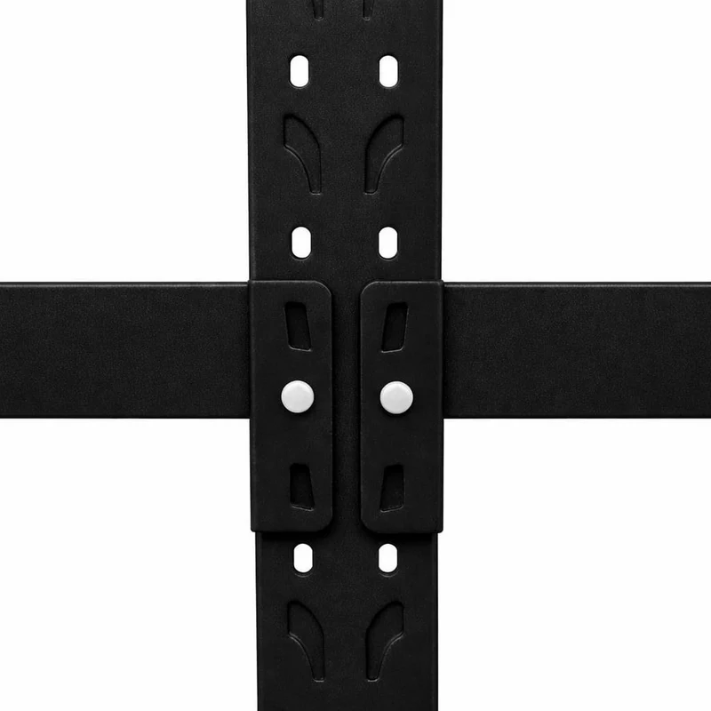 InhandKraft® Schwerlastregal – 200x200x50 - 200 kg Fachlast – Schwarz