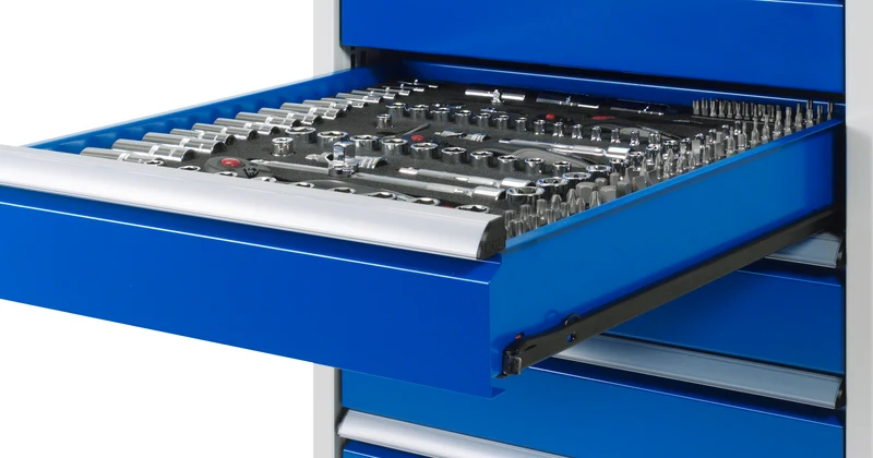 Werkbank mit 5 Schubladen