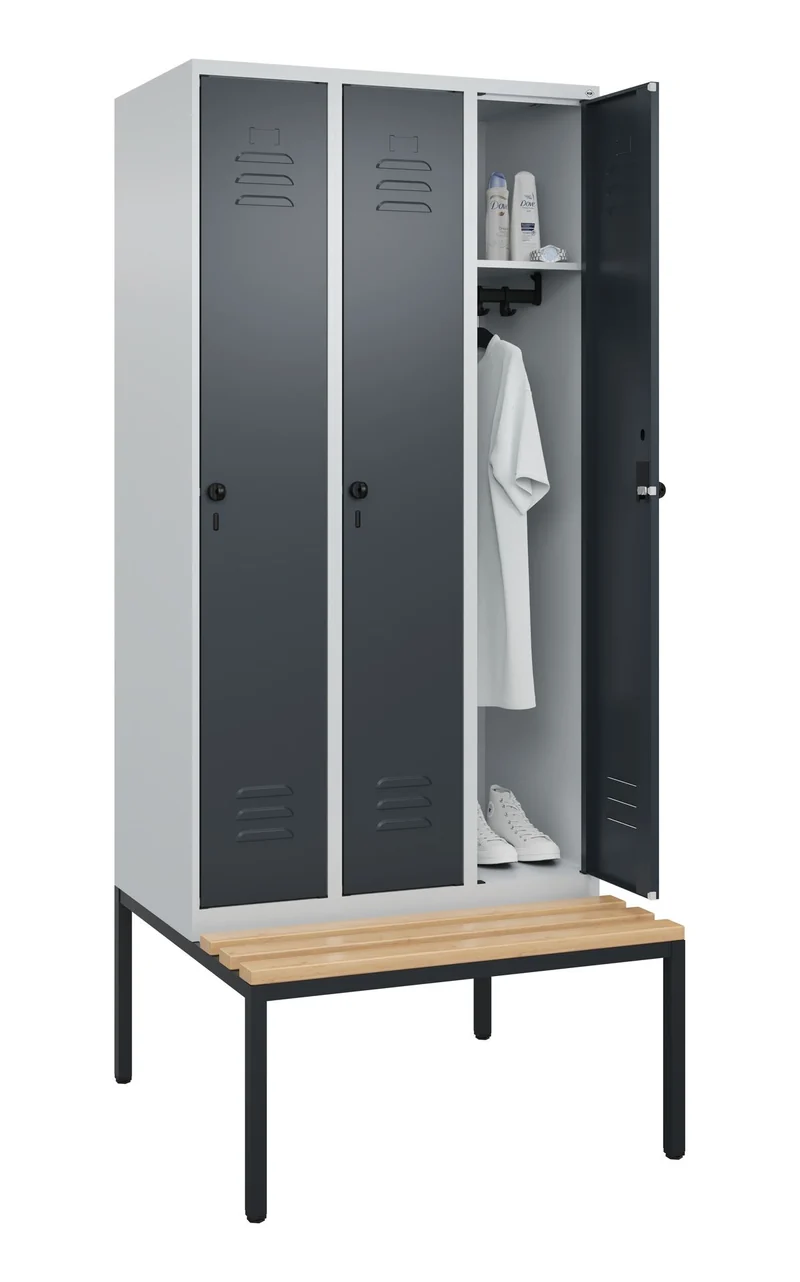 Spind Classic PLUS mit Sitzbank