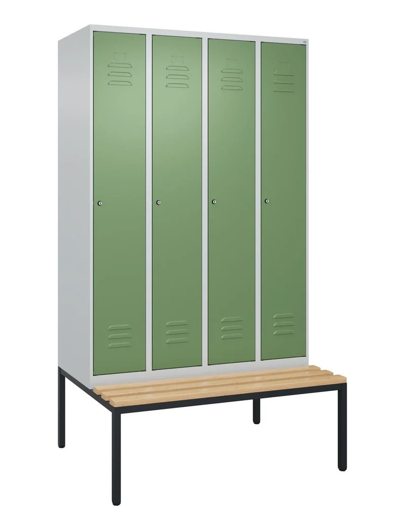 Spind Classic PLUS mit Sitzbank