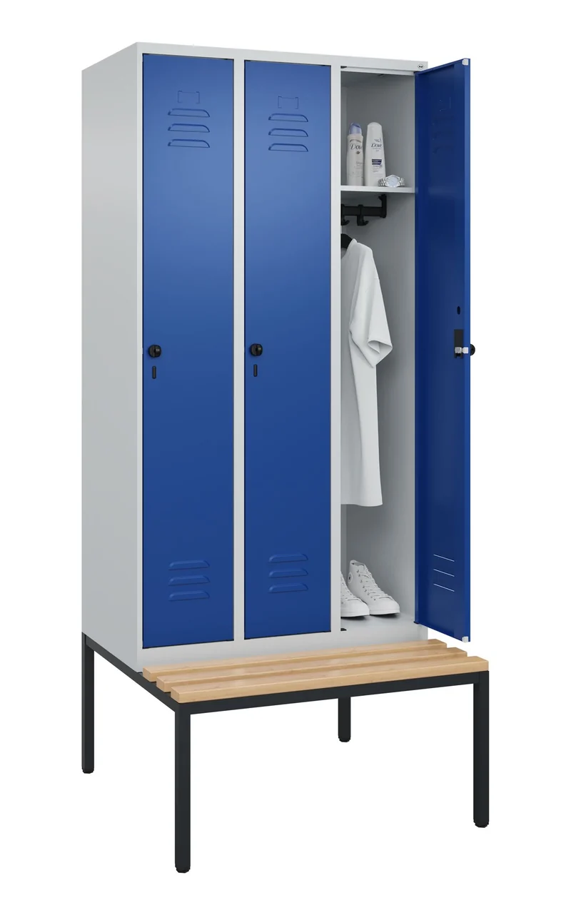 Spind Classic PLUS mit Sitzbank
