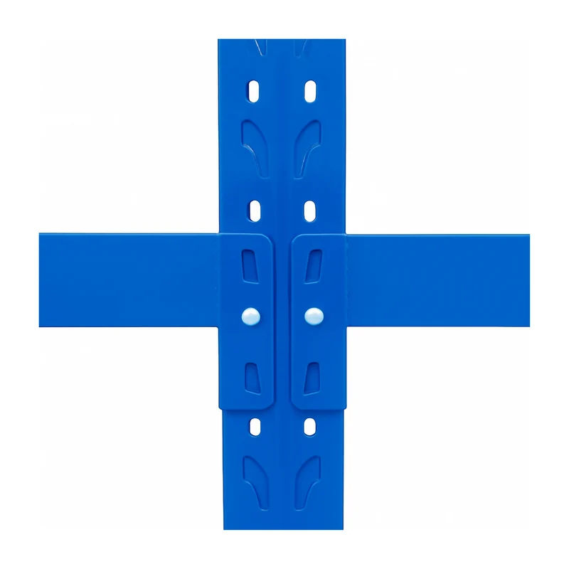 InhandKraft® Schwerlastregal-Set 12 lfm - 200 kg Fachlast - Blau